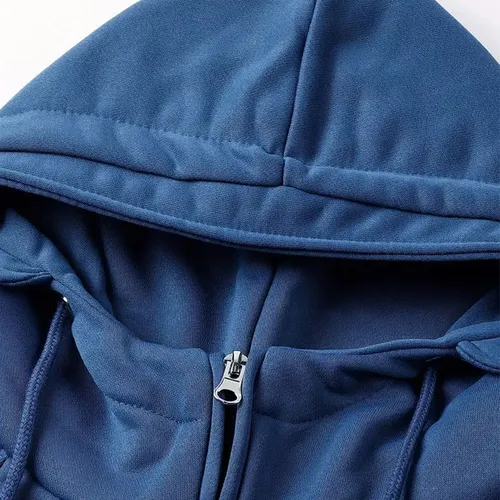 Streetwear Slam Crew Rugged Everyday Quarter-Zip HVN1373SK - Dark Blue - Image 4