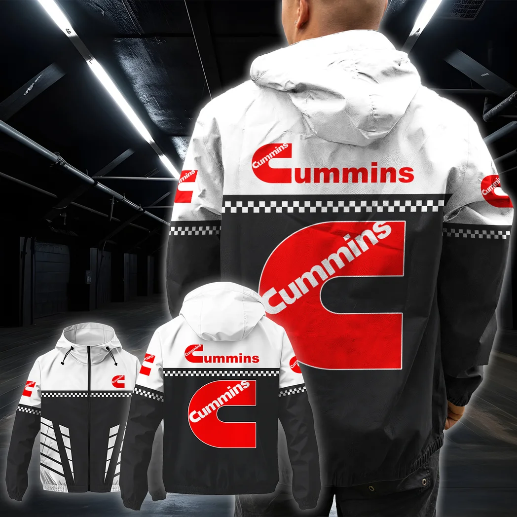 TorqueMaster Power Windbreaker Jacket, Heritage Motorsport Style Jacket HVN1385CU