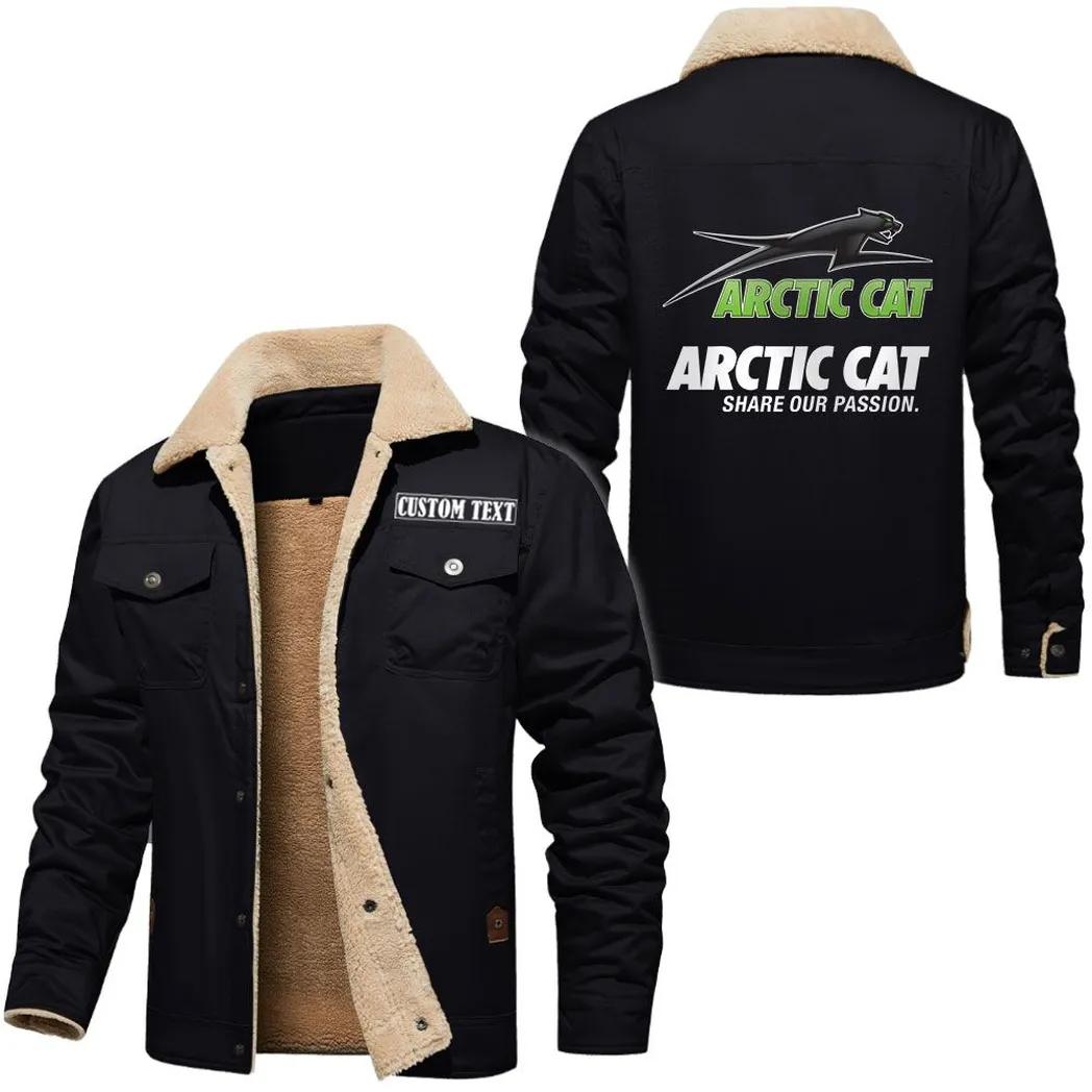 Utility Quad Jacket Fur Collar Fleece, Everyday Driver Warm Fleece CAR566112825117-Black