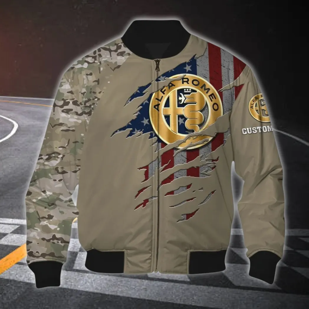 Vintage Ride Bomber Jacket, Bomber Jacket Sports Lovers CAR460