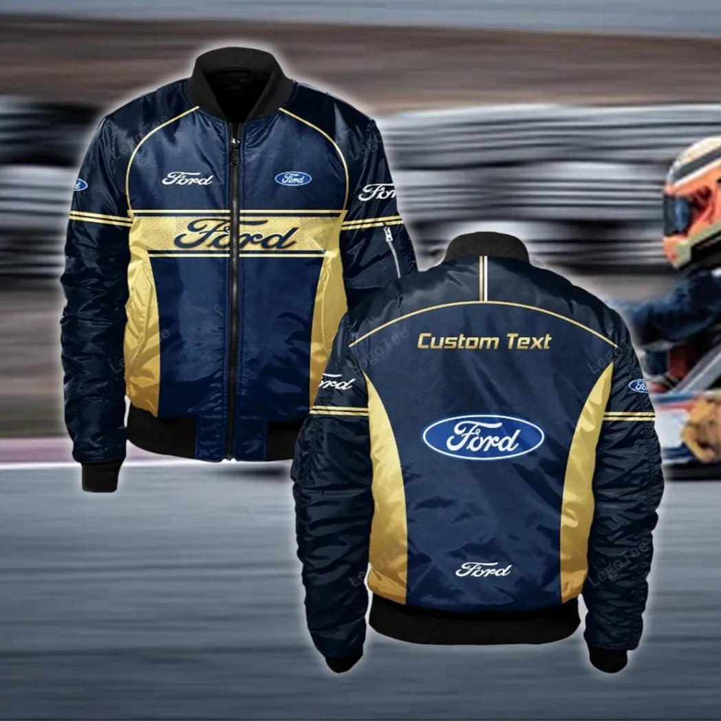 Vintage Ride Bomber Jacket, Custom Game Day Bomber CAR137