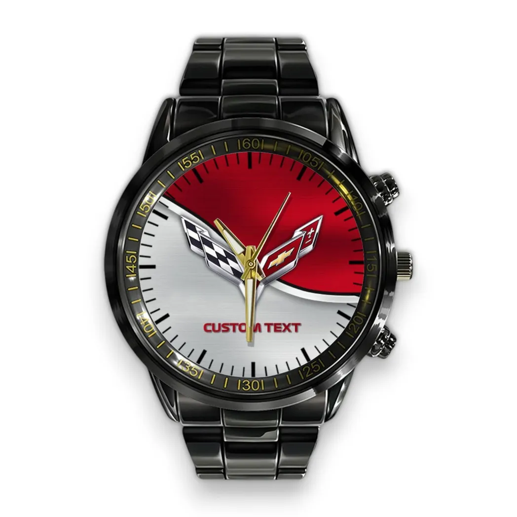 Classic Muscle Car Stainless Steel Watch, Sport-Inspired Wristwatch Style CAR568