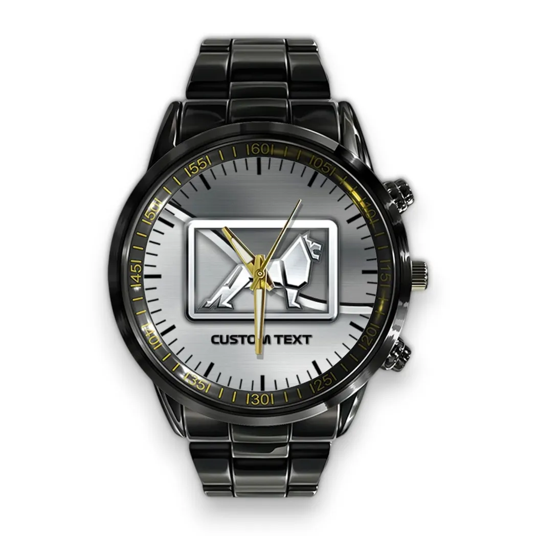 Cargo Hauler Stainless Steel Watch, Athletic-Inspired Wristwatch Style CAR568