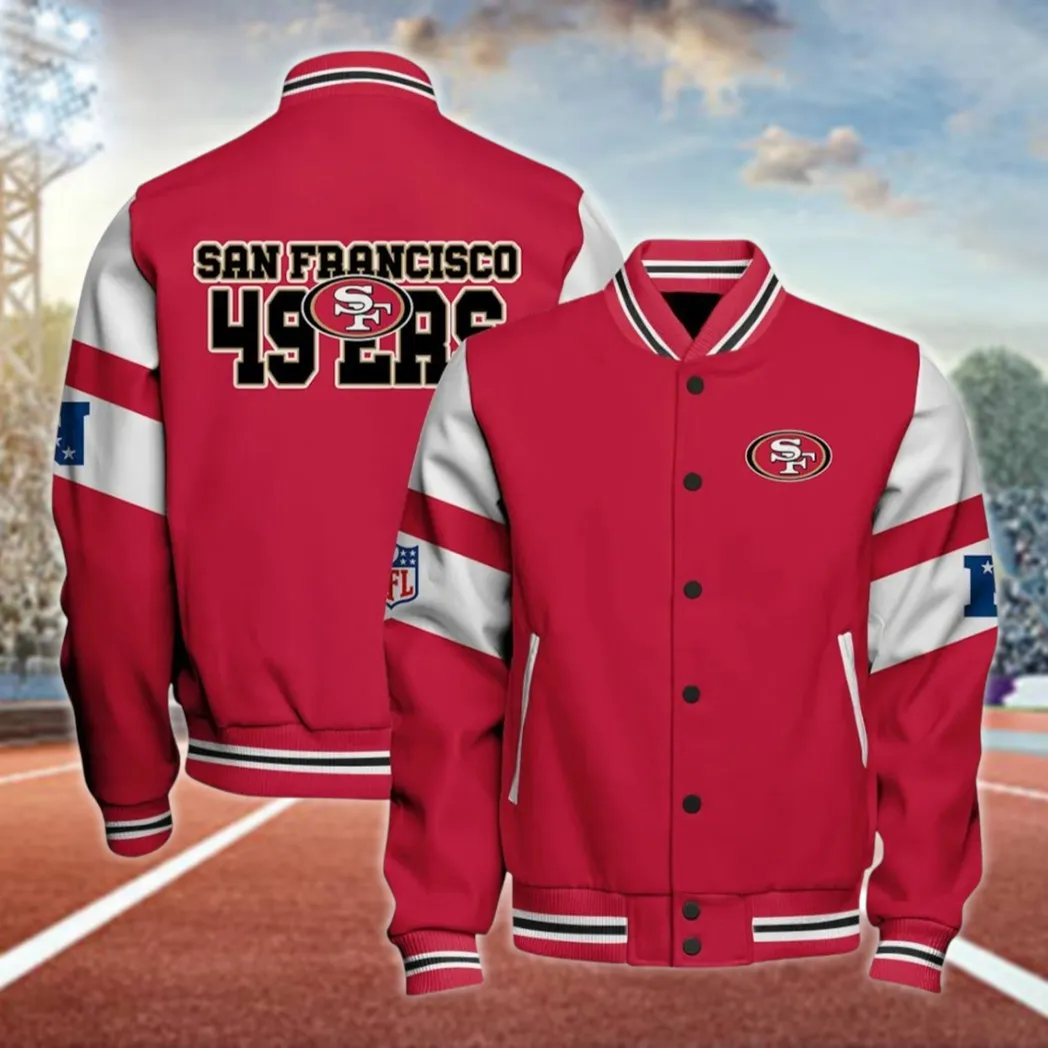 Bay Area Faithful Baseball Jacket, Ultimate Game-Day Jacket NFL550