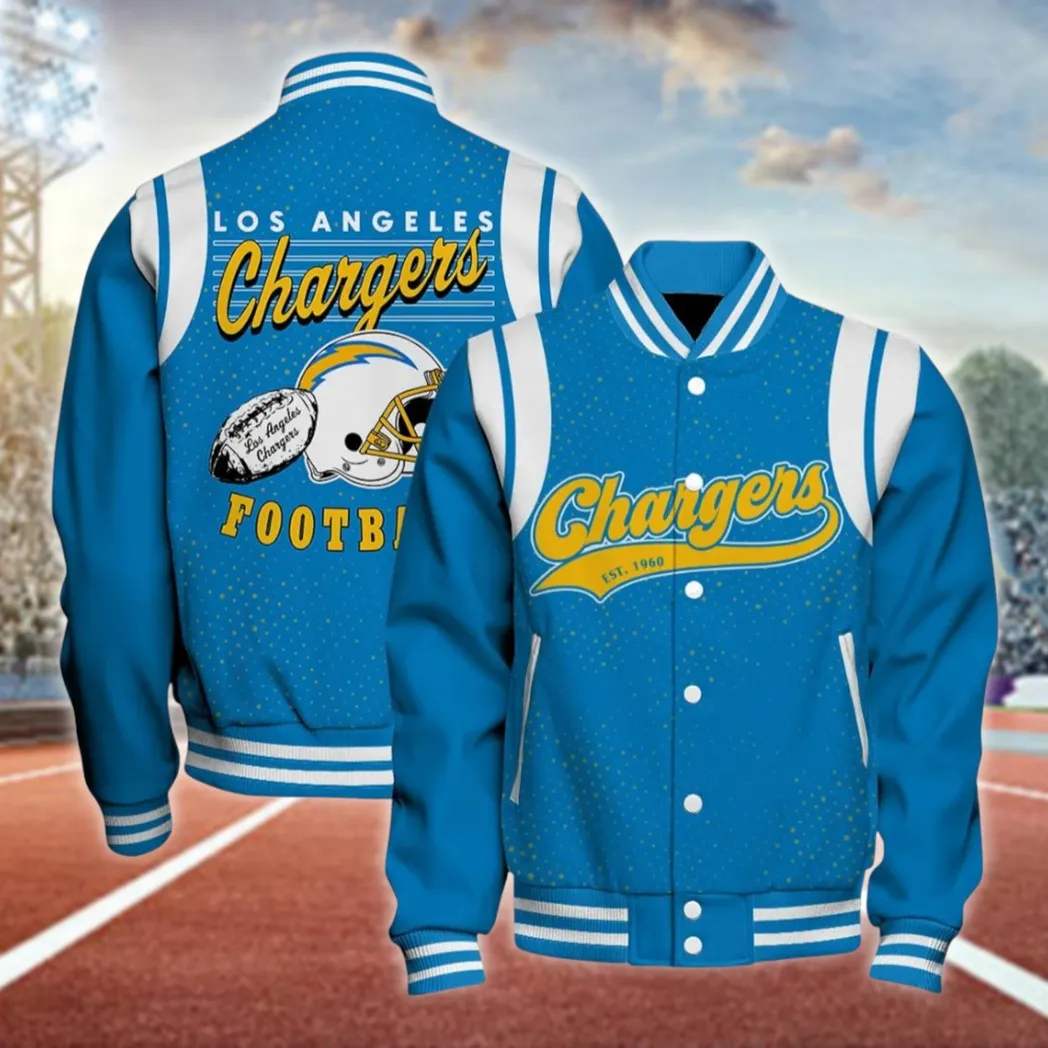 Blue Pride Baseball Jacket, Custom Fan Varsity Outerwear NFL550