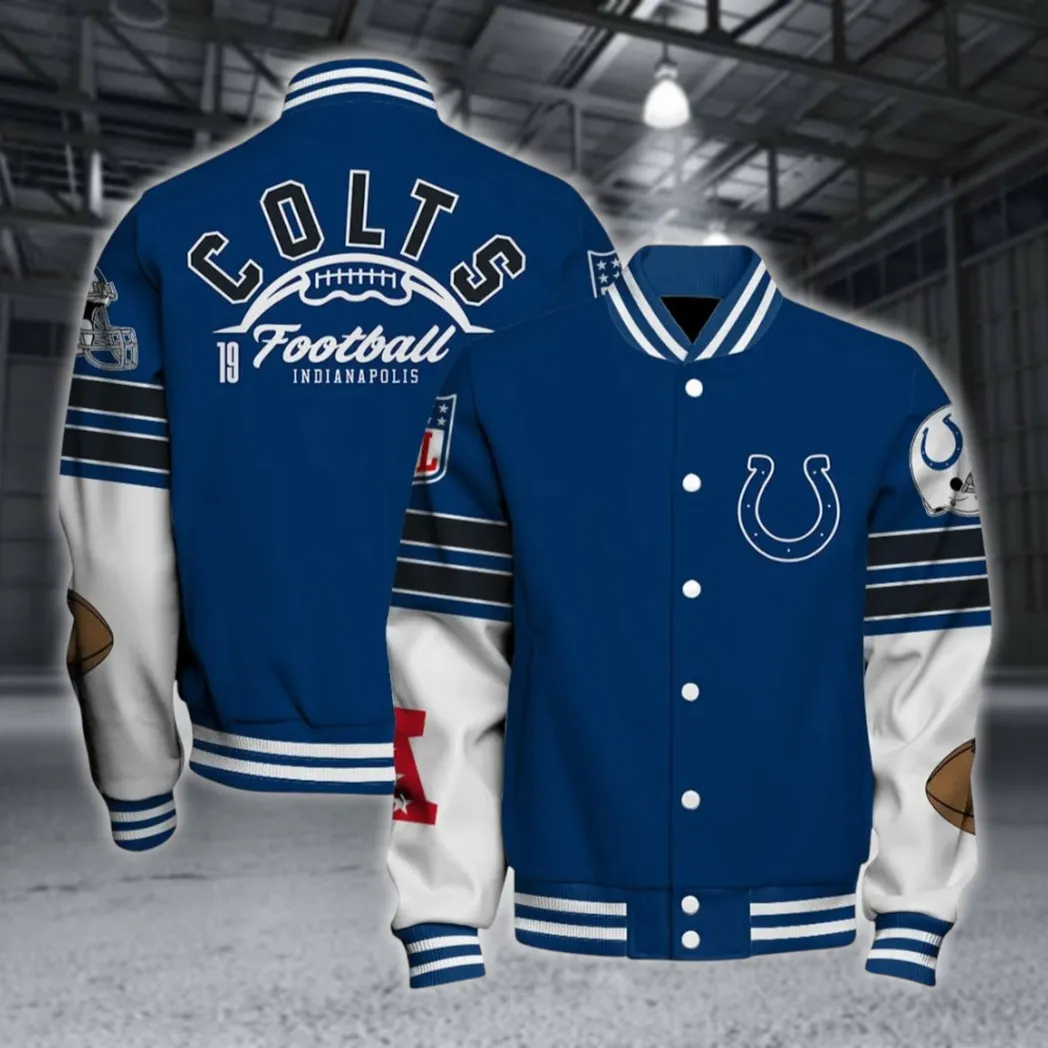 Blue Pride Baseball Jacket, Stylish Baseball Fan Gear NFL550