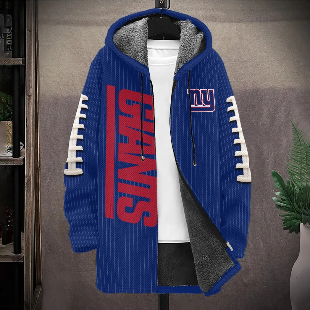 Blue Pride Fleece Windbreaker Jacket, Warm Fan Windbreaker HVN1424NG