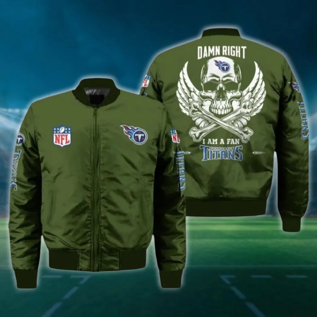 Blue Shields Bomber Jacket, Custom Fan Jacket for Sports Lovers NFL136
