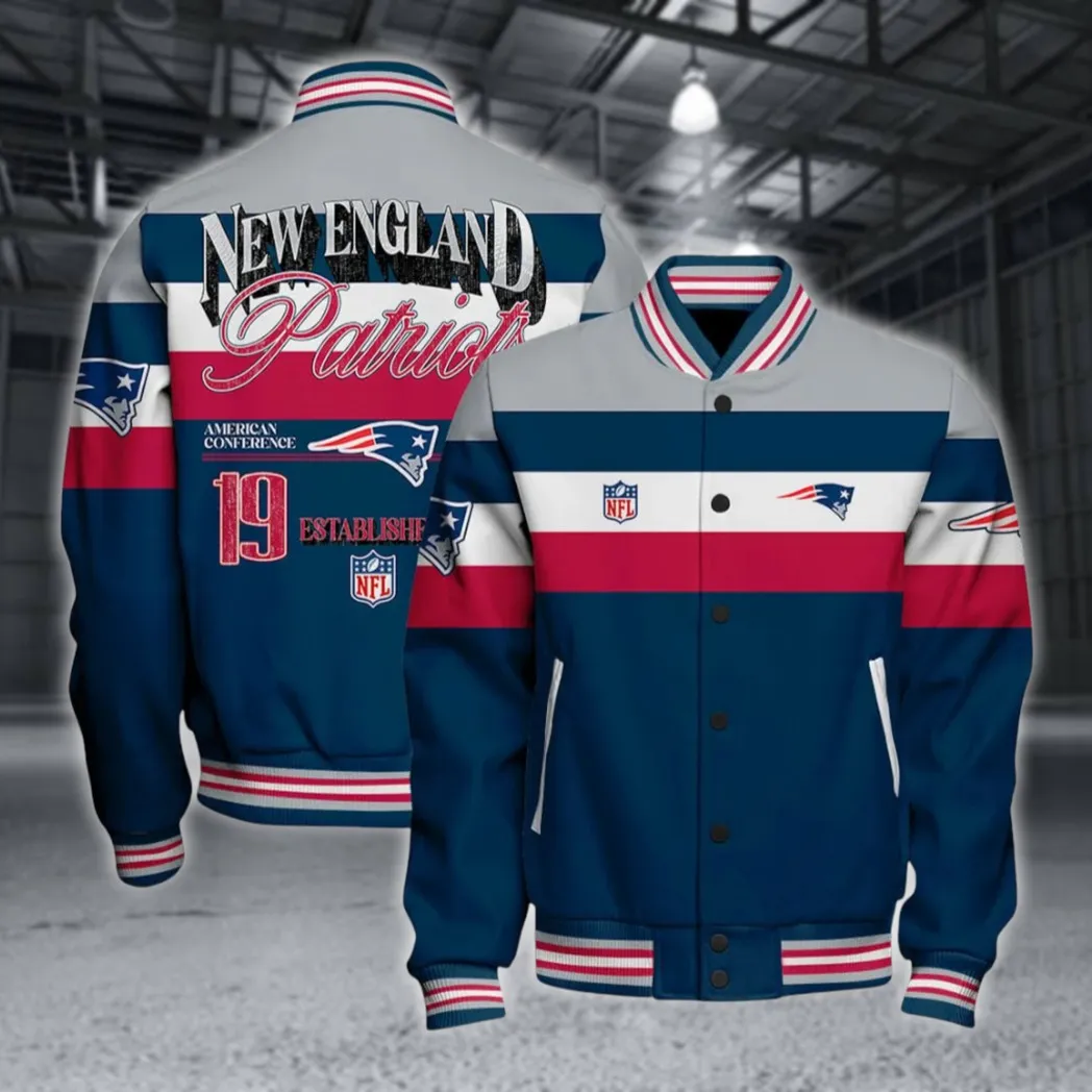 Blue Stars Baseball Jacket, Custom Fan Varsity Outerwear NFL550