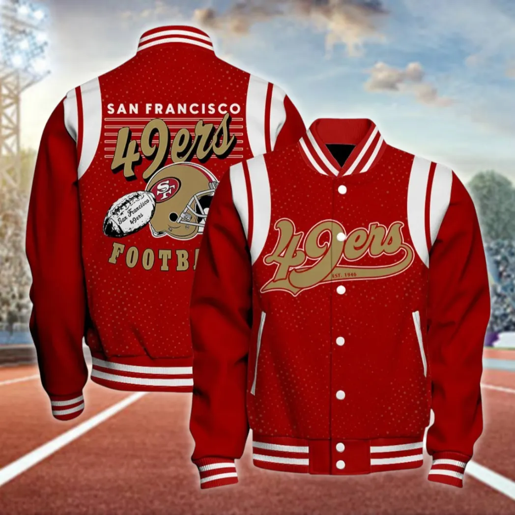 Bold Bay Squad Baseball Jacket, Classic Baseball Fan Jacket NFL550