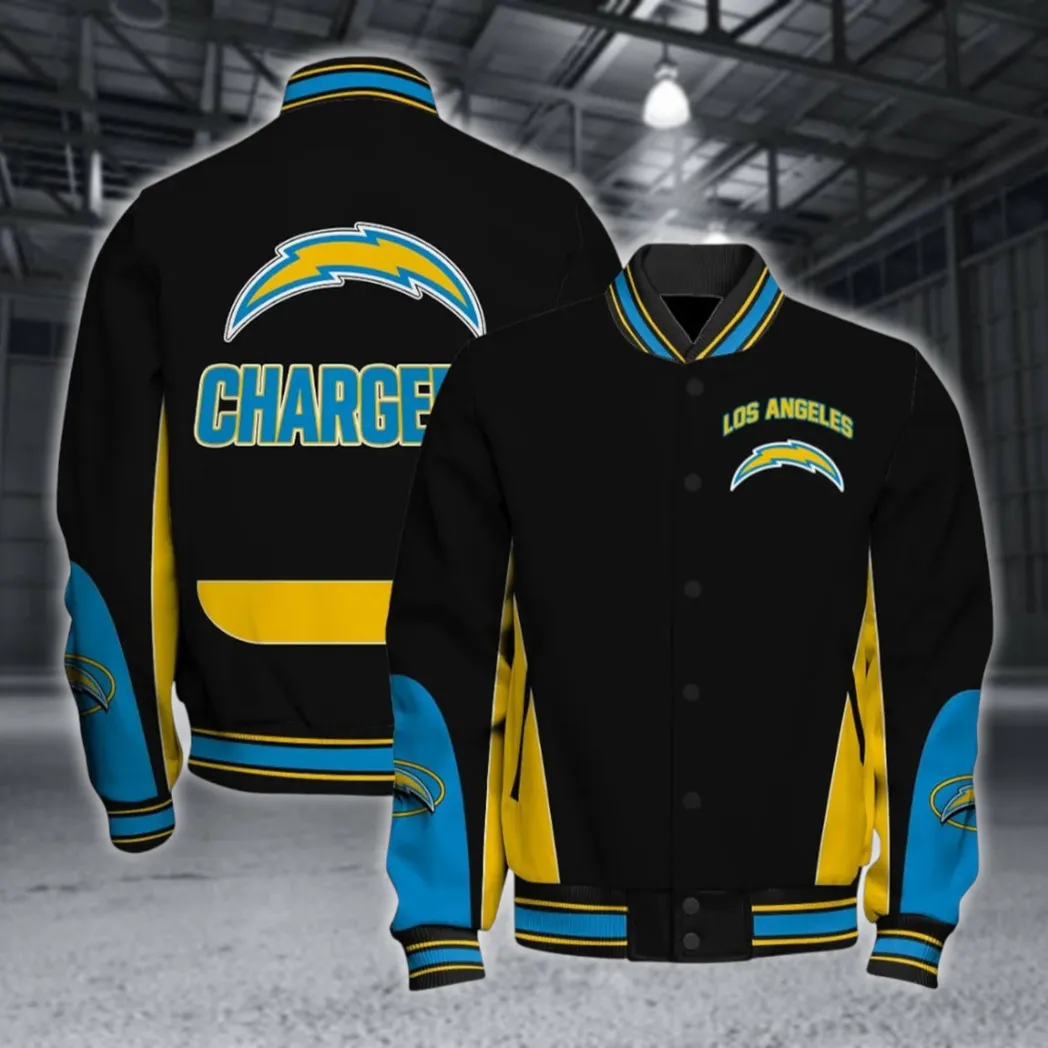 Bolt Crew Baseball Jacket, Everyday Varsity Fan Gear NFL550