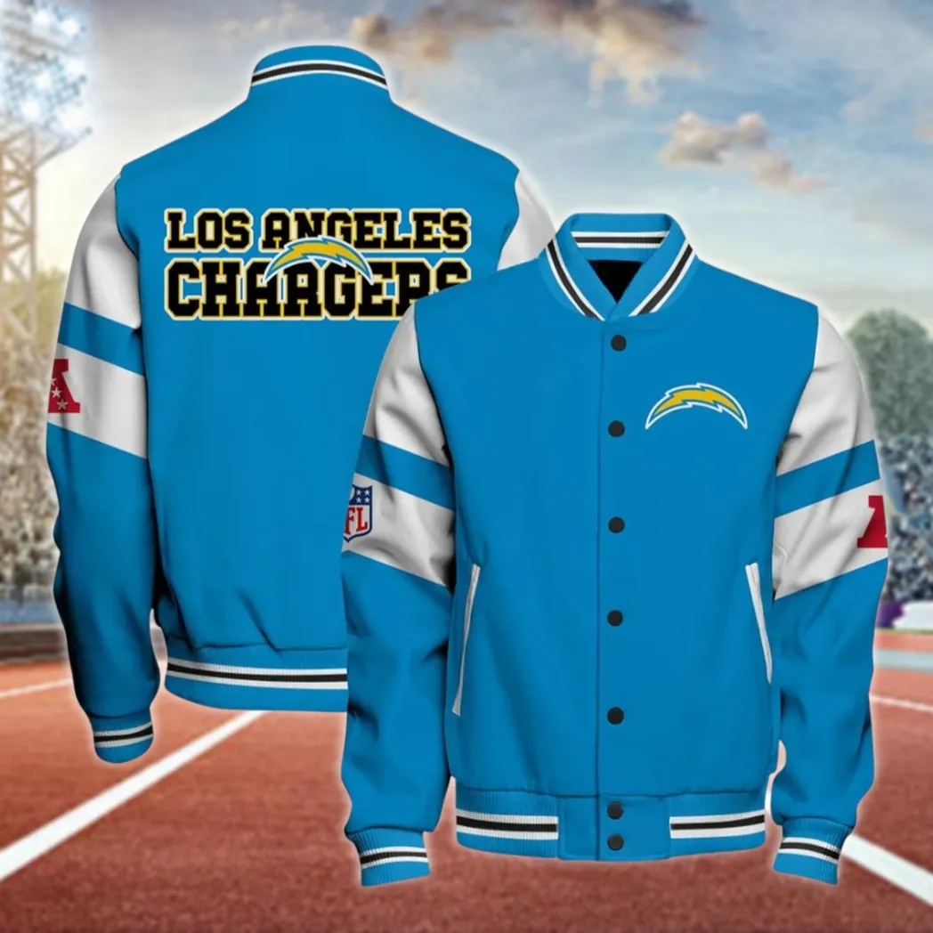 Bolt Crew Baseball Jacket, Premium Sport Fan Outerwear NFL550