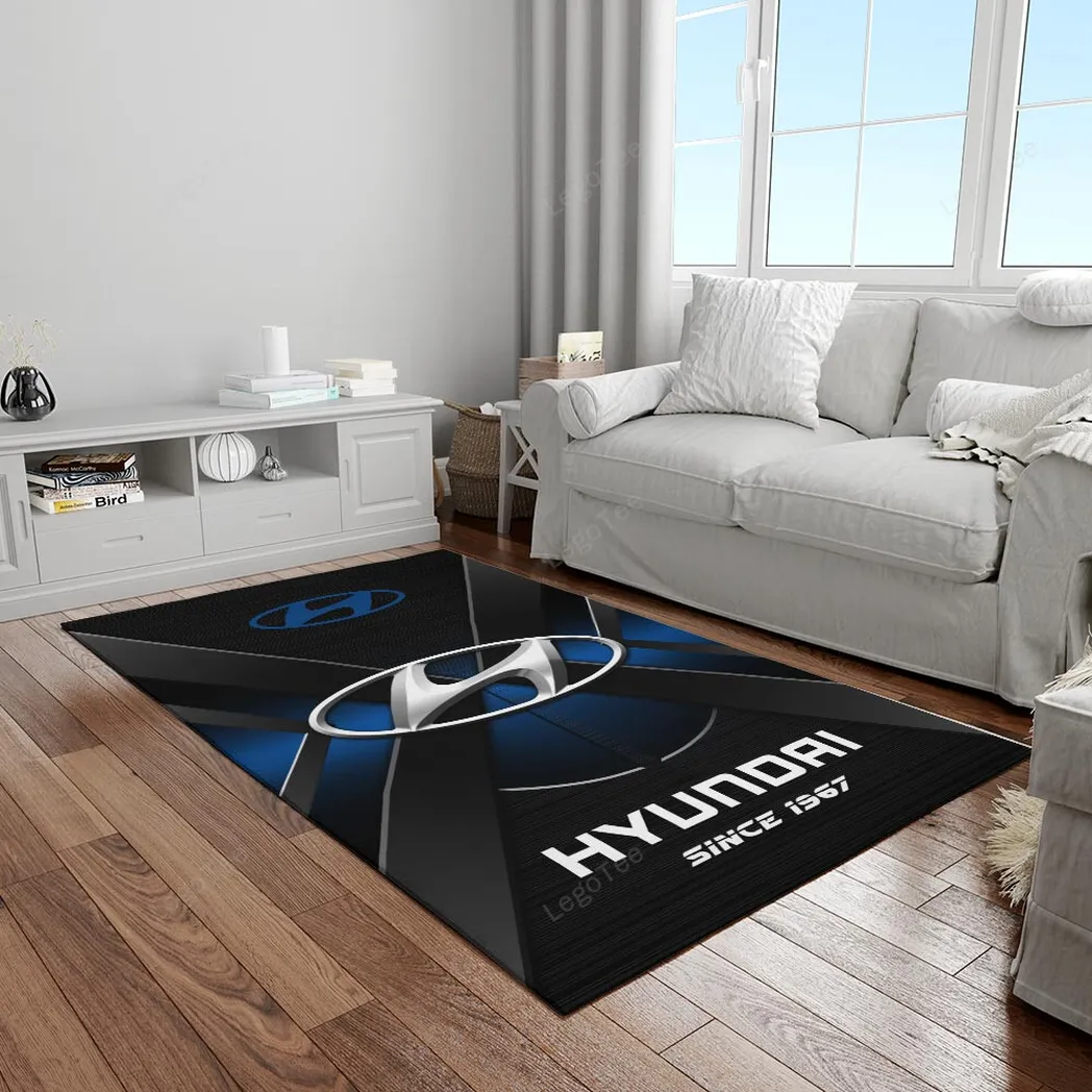 Electric Car Rug, Motor-Inspired Rug for True Enthusiasts CAR133