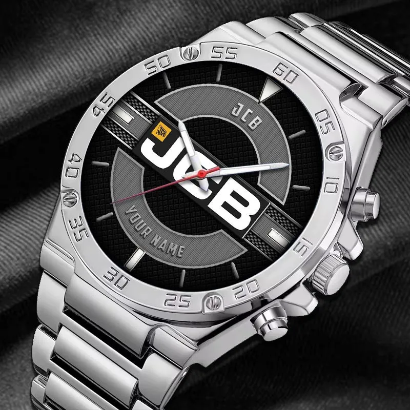 Excavation Machine Hand Watch, Driver's Watch with Racing Edge CAR505 - Gray