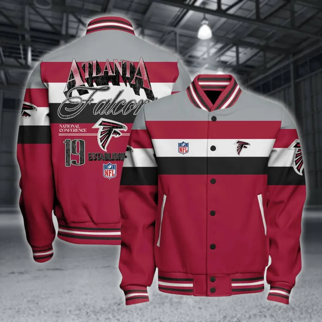 Fan Flight Squad Baseball Jacket, Sport Lifestyle Varsity Jacket NFL550