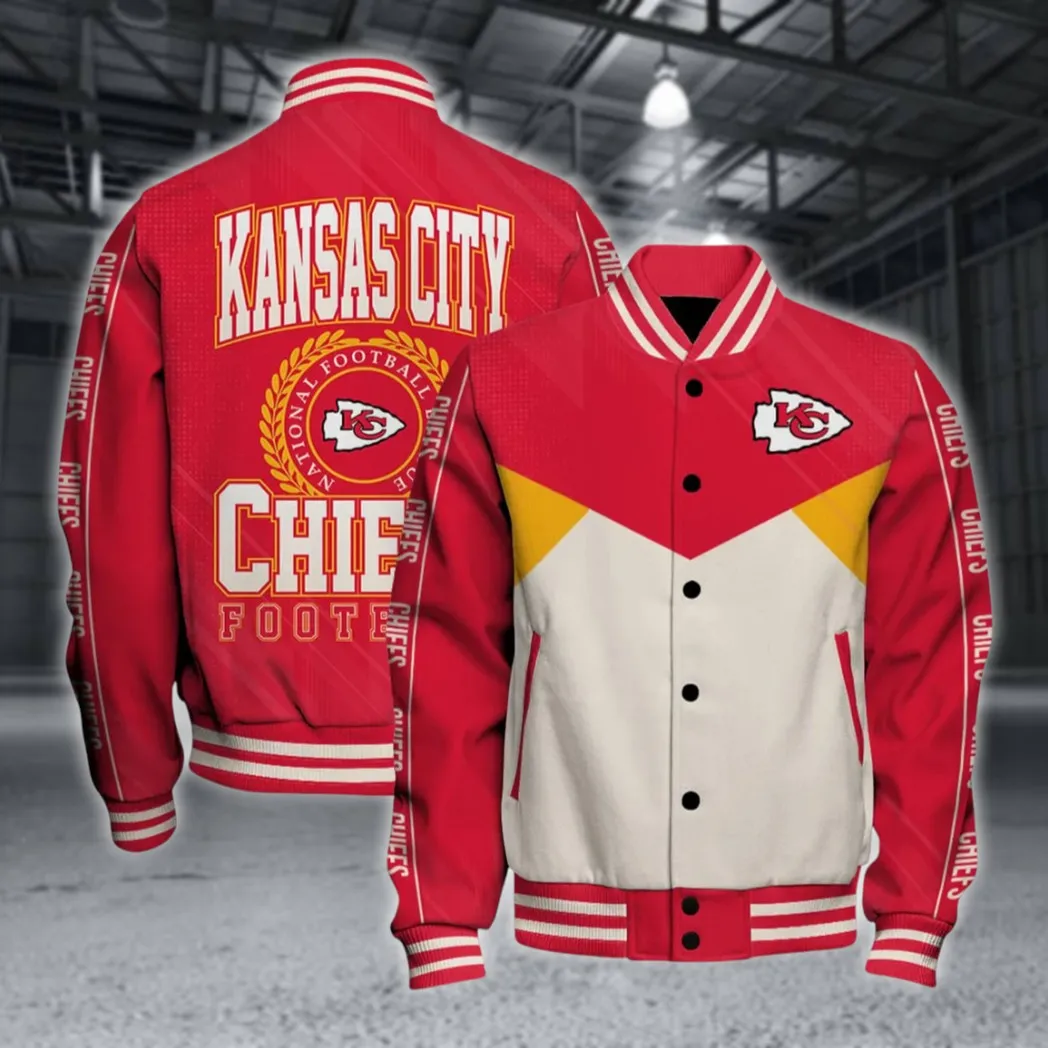 Fan Squad Baseball Jacket, Daily Sport Fan Jacket NFL550