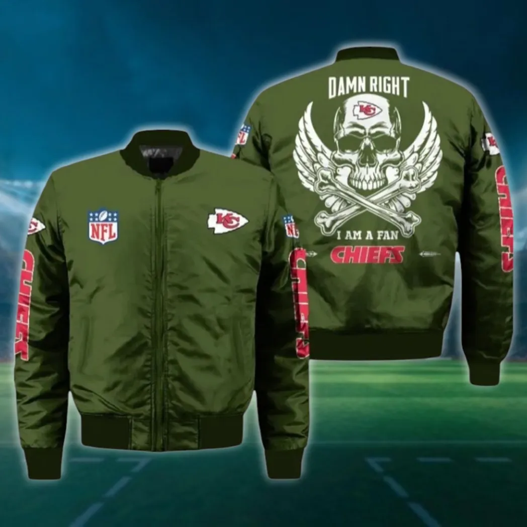 Game Day Squad Bomber Jacket, Stadium Style Sportswear Outerwear NFL136