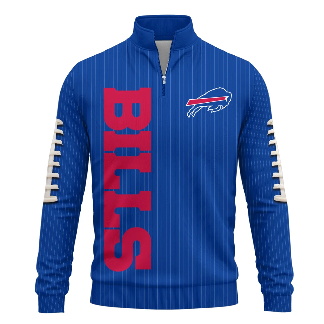 Horned Army Quarter-Zip Sweatshirt, Performance Fit Quarter-Zip Style HVN1424BB