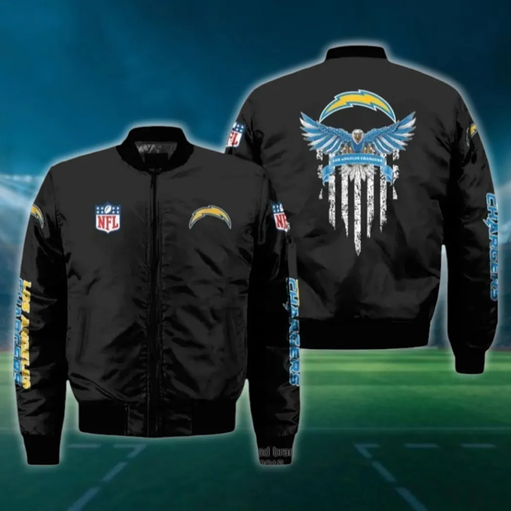 LA Squad Bomber Jacket, Stylish Sports Fan Jacket Edition NFL136