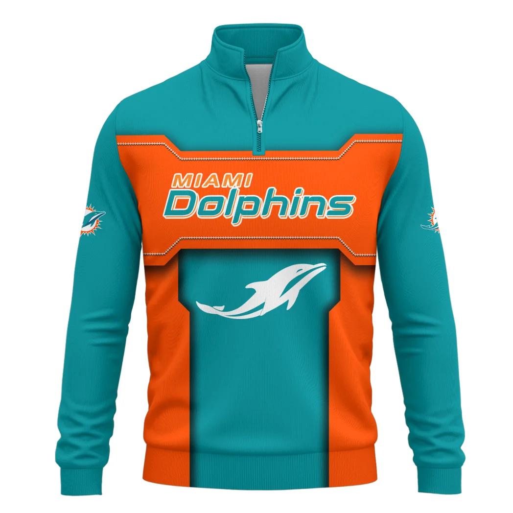 Midnight Saints Quarter-Zip Sweatshirt, Sport Lifestyle Quarter-Zip Wear HVN1421MD