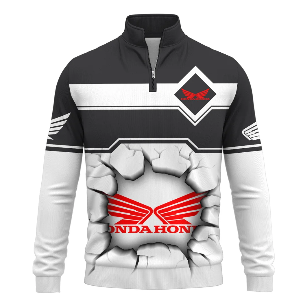 Motorcycle Quarter-Zip Sweatshirt, Moto Culture Layer HVN1400HM