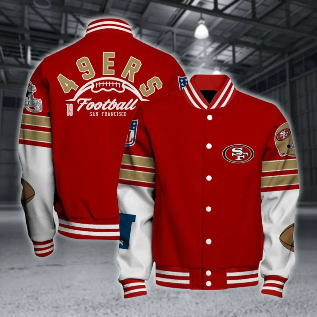 Pacific Coast Pride Baseball Jacket, Streetwear Varsity Sport Jacket NFL550