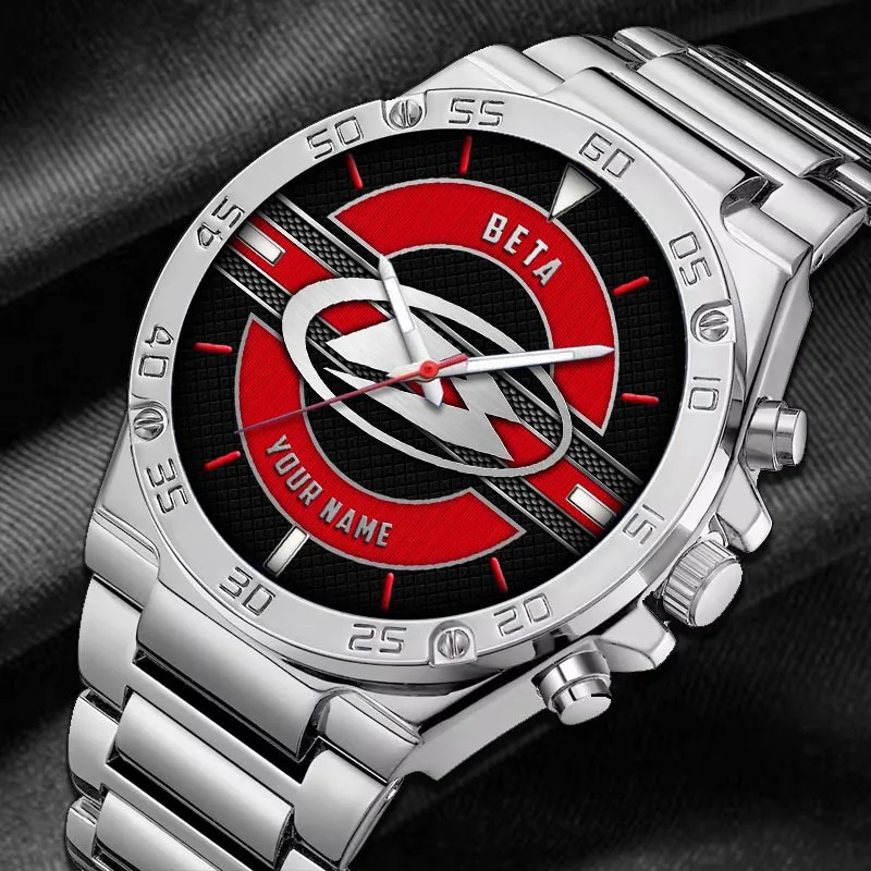 Performance Trail Bike Hand Watch, Bold Hand Watch for Riders CAR505 - Red