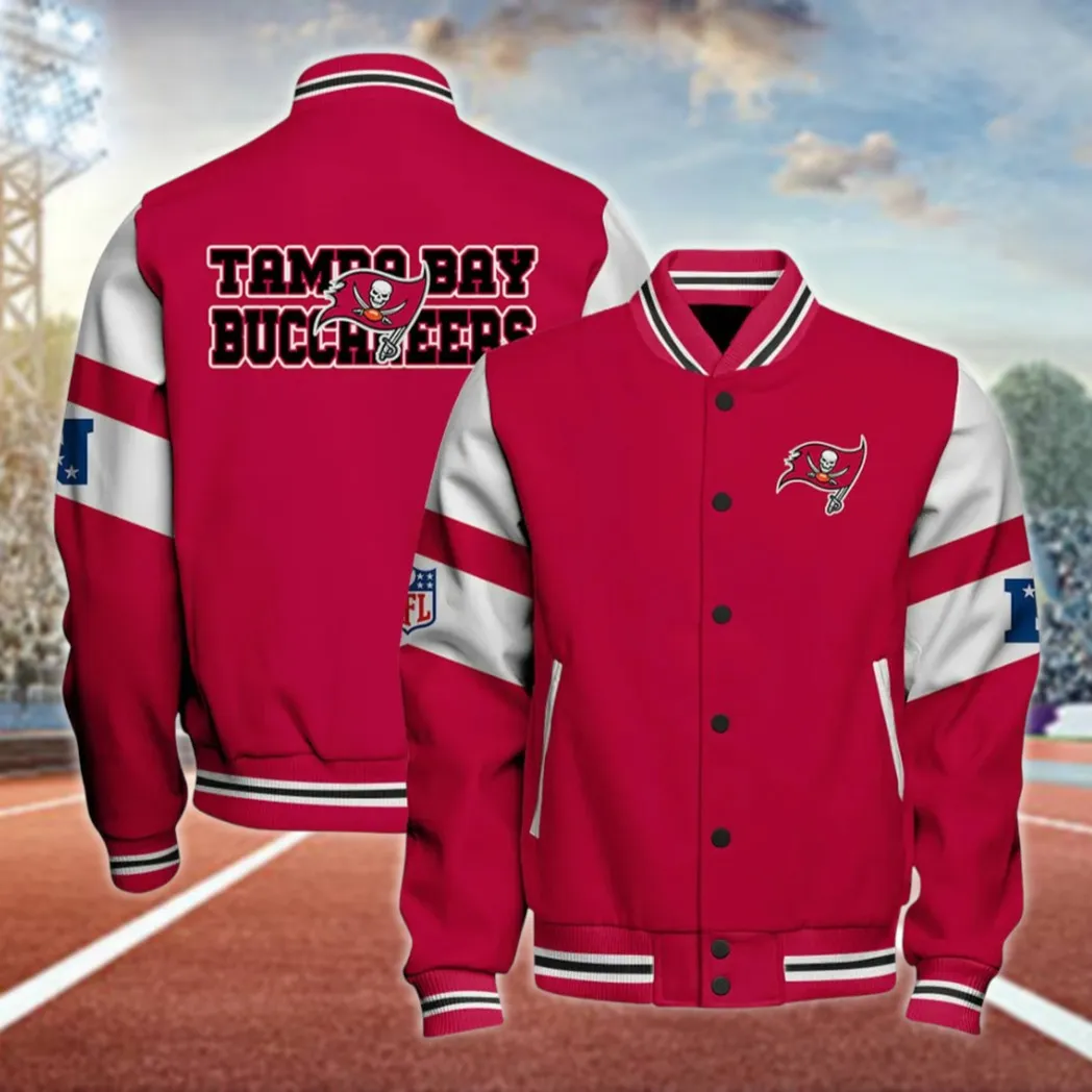 Red Blades Baseball Jacket, Daily Sport Fan Jacket NFL550