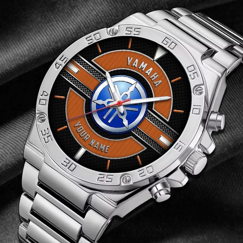 Touring Motorcycle Hand Watch, Watch with Motorsport DNA CAR505 - Orange