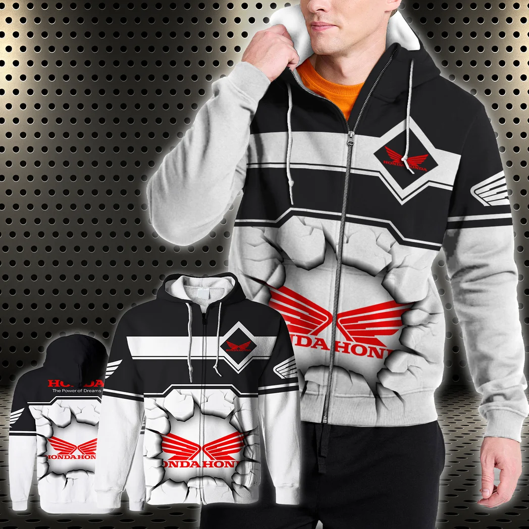 Two-Wheeler Zipper Hoodie, Road Tested Driver Approved HVN1400HM