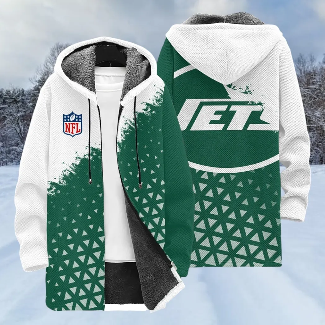 Victory Lightning Fleece Windbreaker Jacket, Sporty Fan Outerwear HVN1270NJ