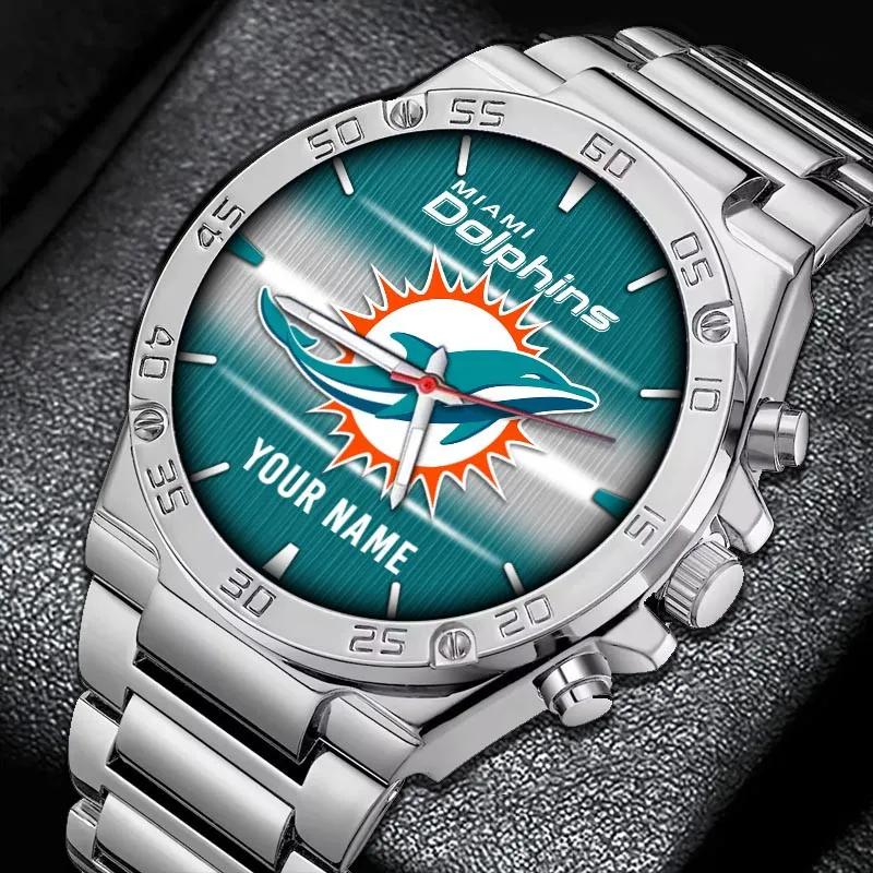 Game Day Fins Hand Watch, Watch Built for Enthusiasts NFL199012326521 - Silver