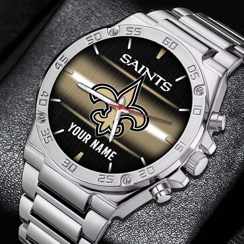 Crescent Fans Hand Watch, Athletic-Inspired Wristwatch Style NFL199012326528 - Silver