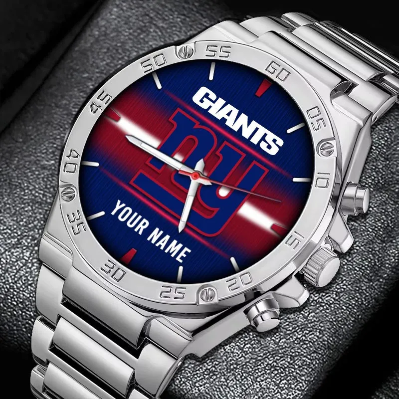 Midnight Steel Hand Watch, Game Day Fan Watch NFL199012326529 - Silver