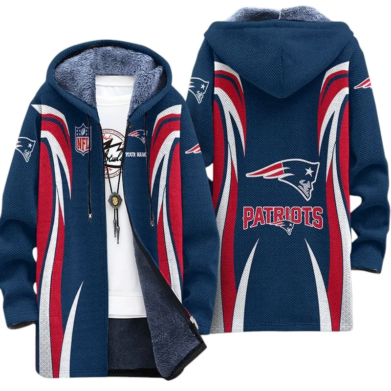 Blue Pride Fleece Windbreaker Jacket, Team Pride Windbreaker NFL208013026722