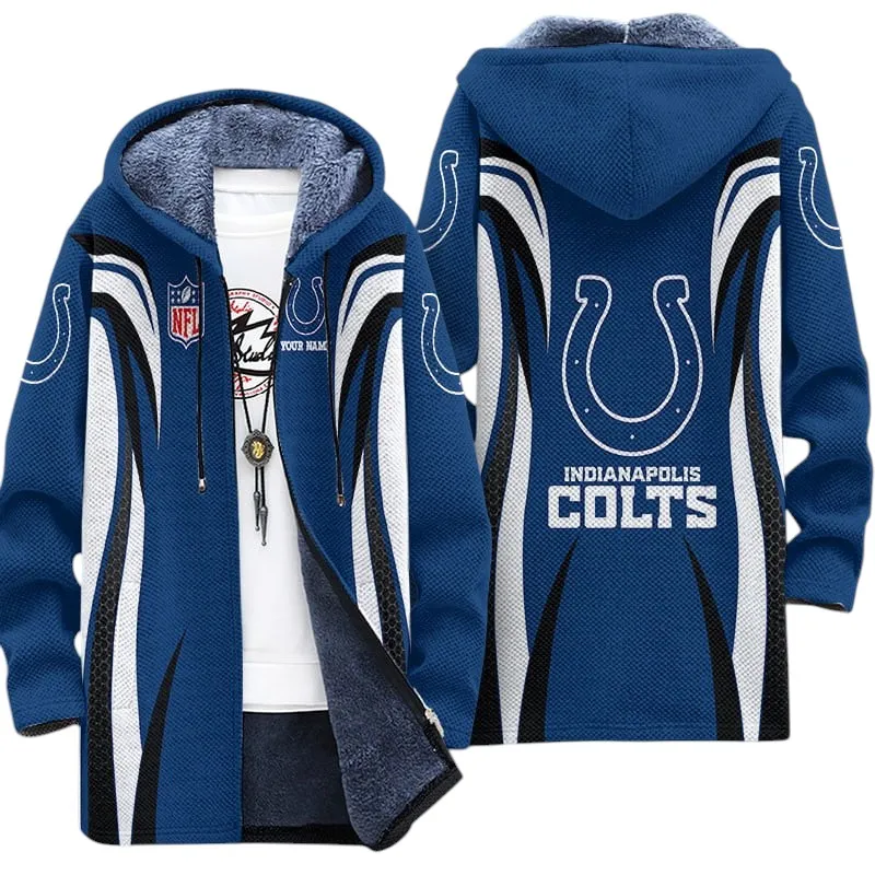 Blue Pride Fleece Windbreaker Jacket, Stadium Night Windbreaker NFL208013026724