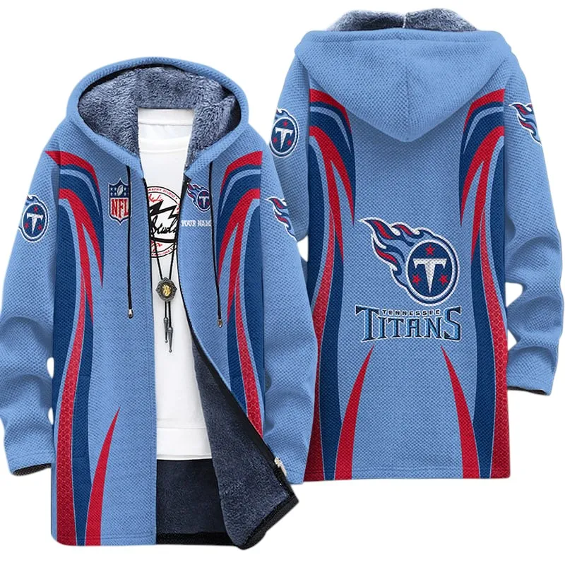 Blue Shields Fleece Windbreaker Jacket, Game Ready Jacket NFL208013026728