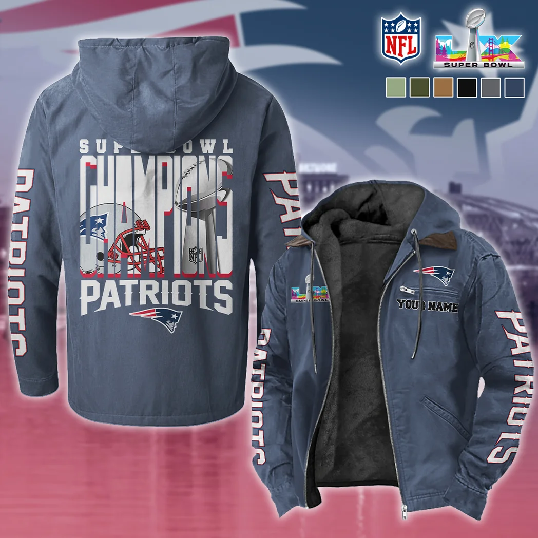 Revolution Fans Flannel Hoodie, Rugged Sport Flannel Hoodie HVN1490PT