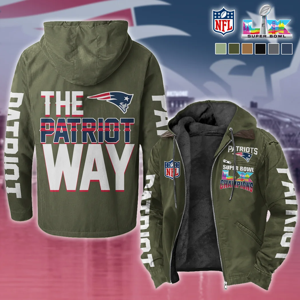 Revolution Fans Flannel Hoodie, Team Spirit Flannel Hoodie HVN1496PT - Green