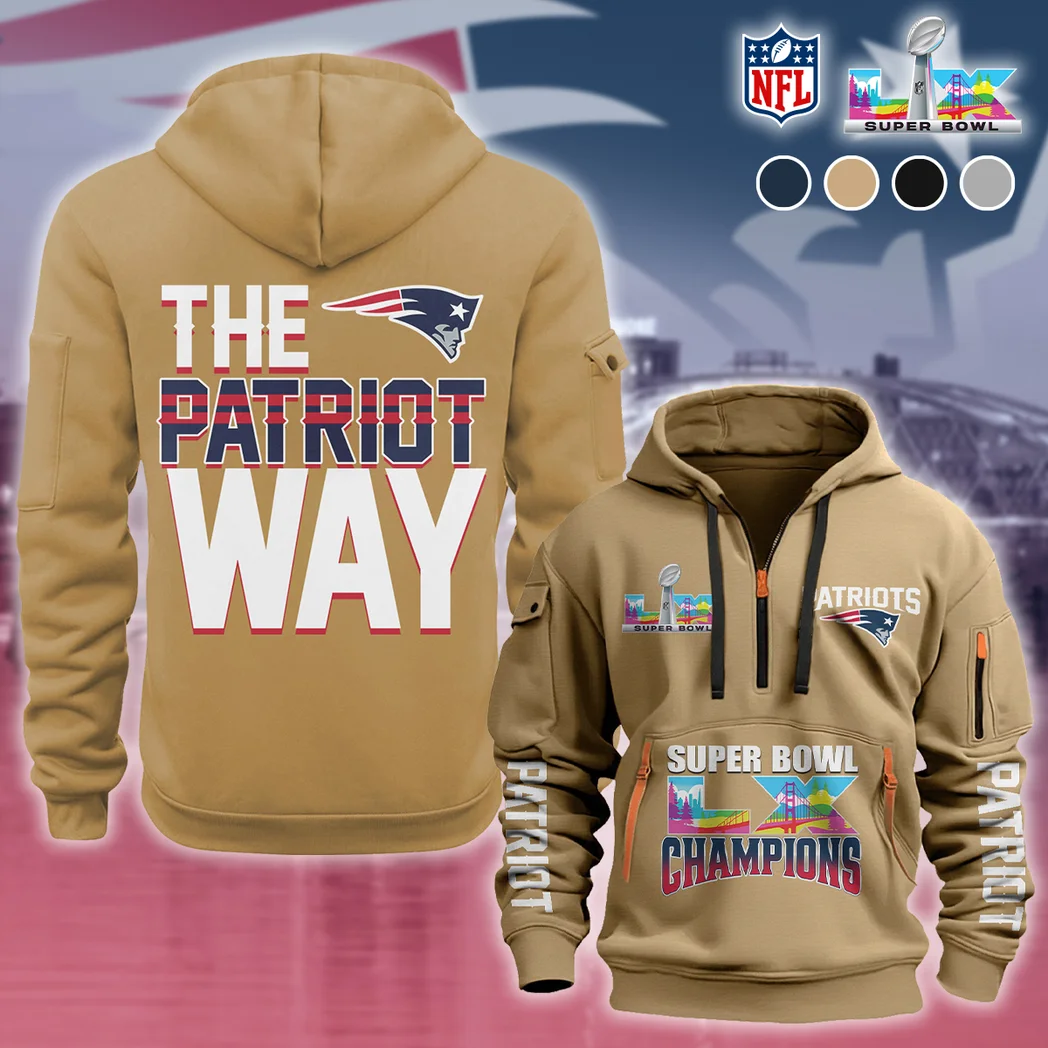 Revolution Fans Hoodie Half Zipper, Game Ready Warm Hoodie HVN1496PT - Khaki