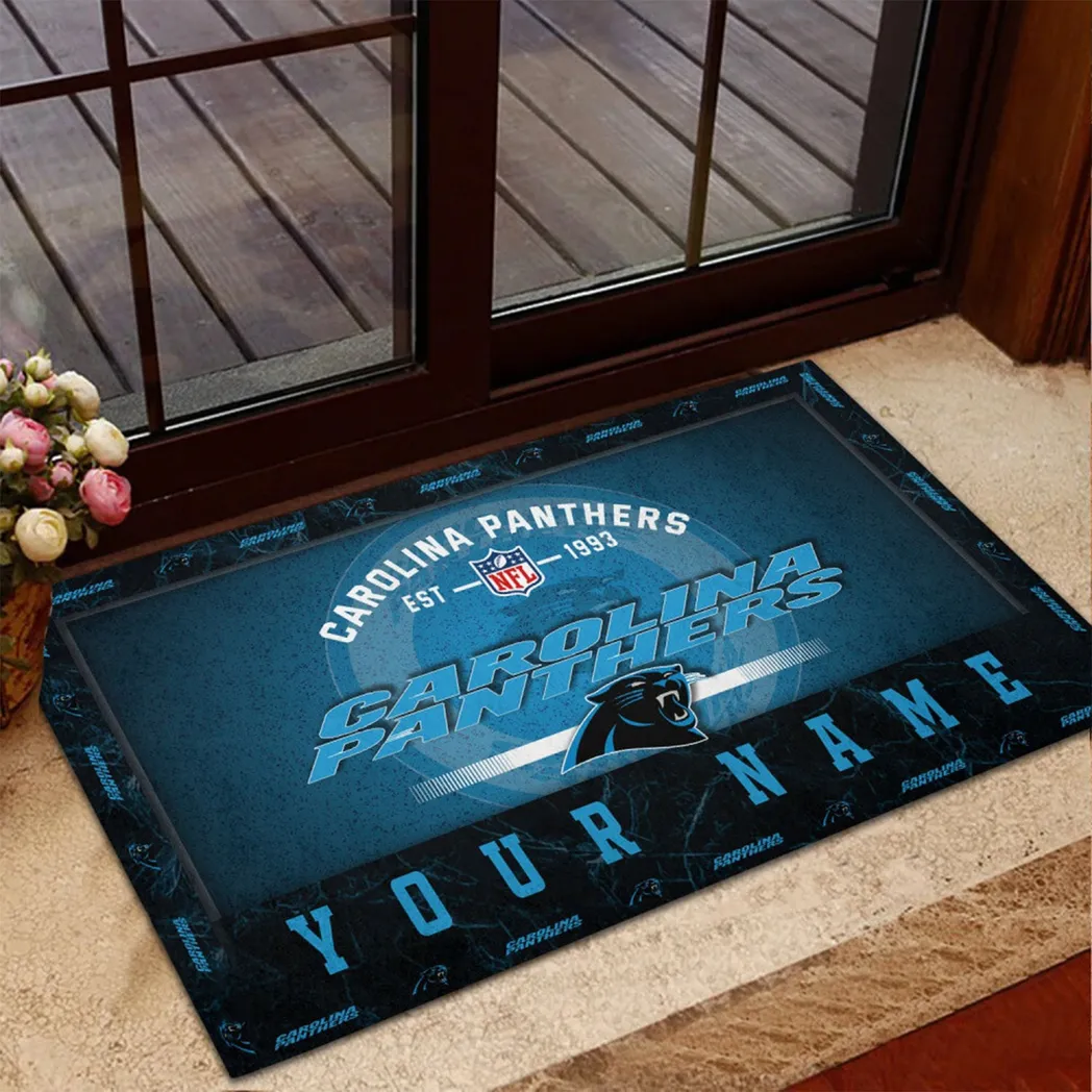 Black Pride Doormat, Durable Doormat for Fans NFL217020326722