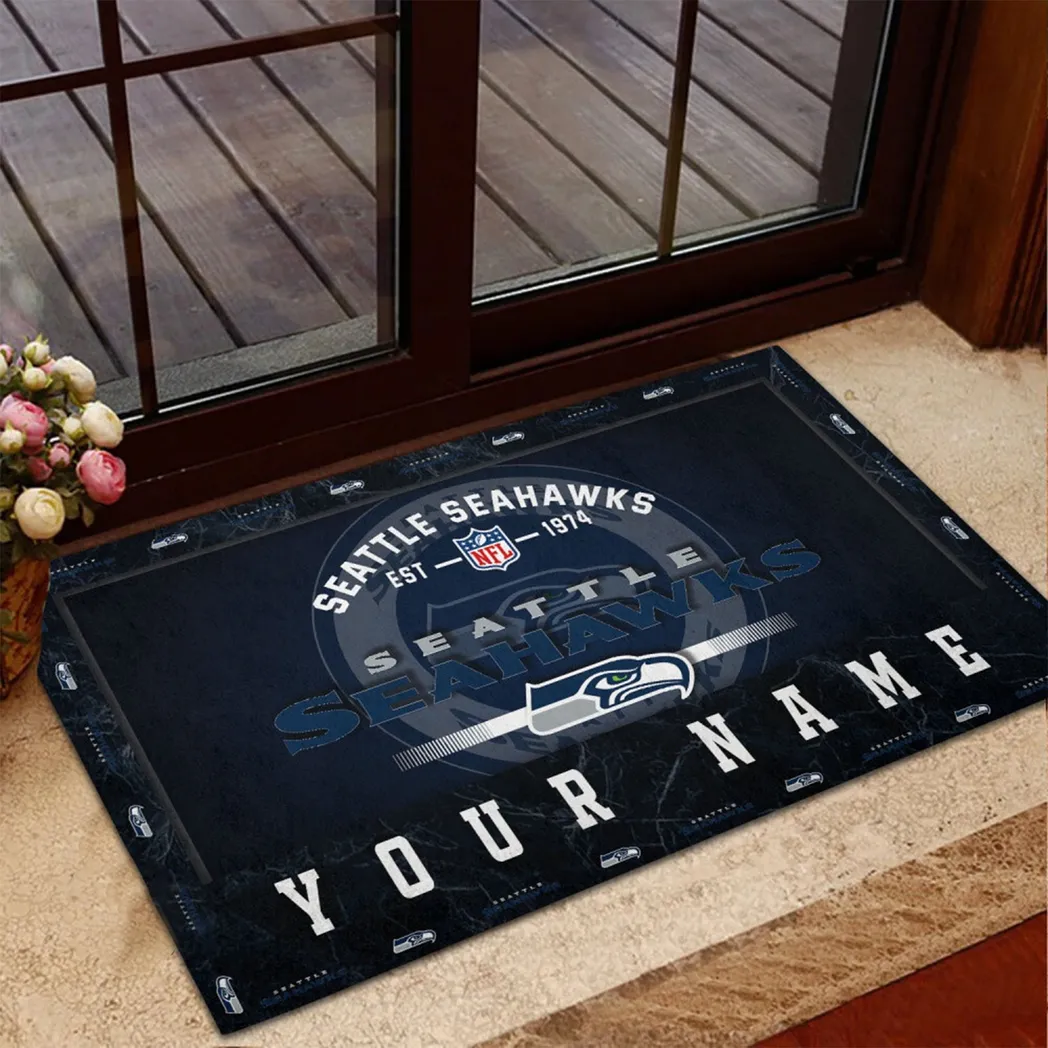 Football Hawk Crew Doormat, Kickoff-Ready Home Doormat NFL217020326731