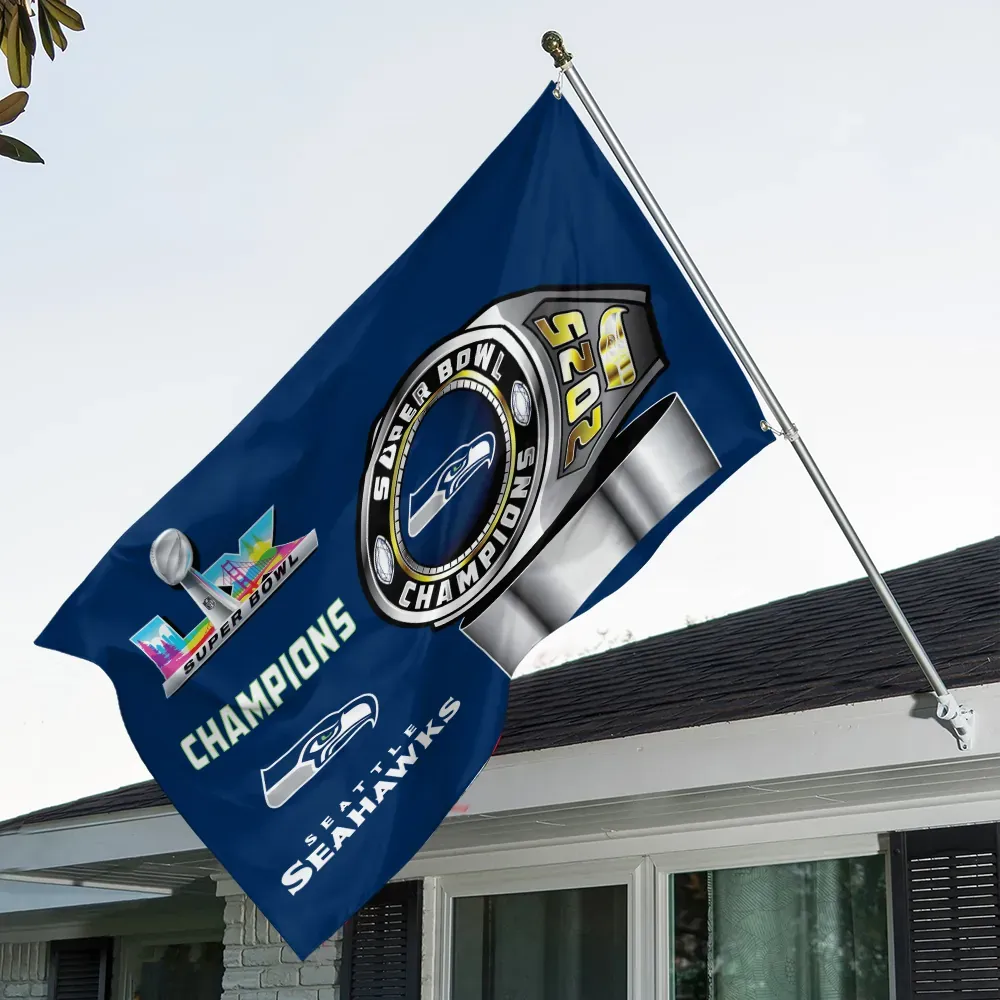Blue Pride Flags, Personalized Sports Flag NFL219020926114