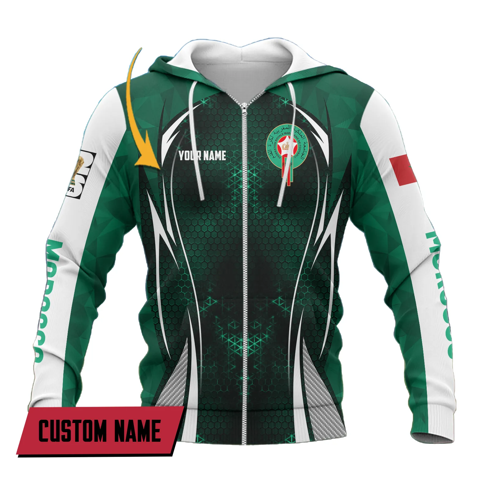 Atlas Flow Zipper Hoodie, Active Spirit Hoodie FIFA07032026022