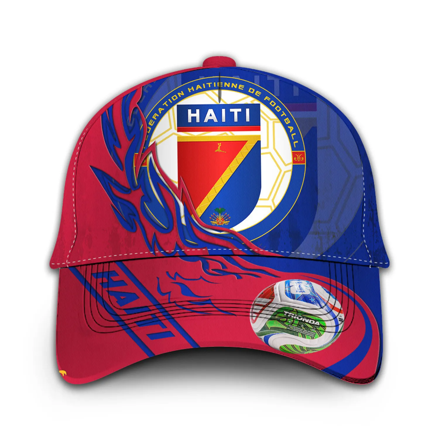 Creole Pulse Classic Cap, Game-Day Essential Baseball Cap FIFA03040126040