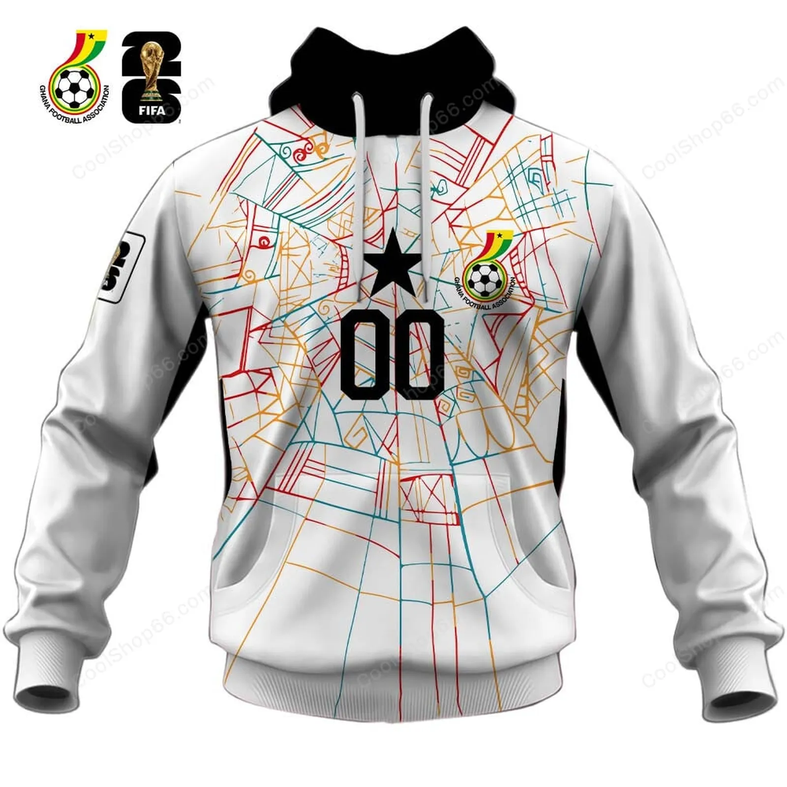 Unity Gold Hoodie, All-Season Fan Fullover Hoodie FIFA12042126041