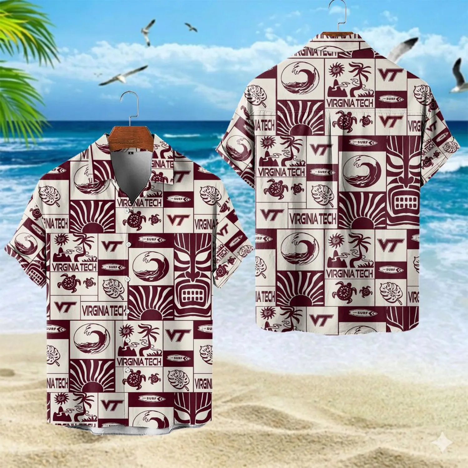 Highland Pulse Hawaiian Shirt, Loyal Fan Button Shirt NCAA13042326575