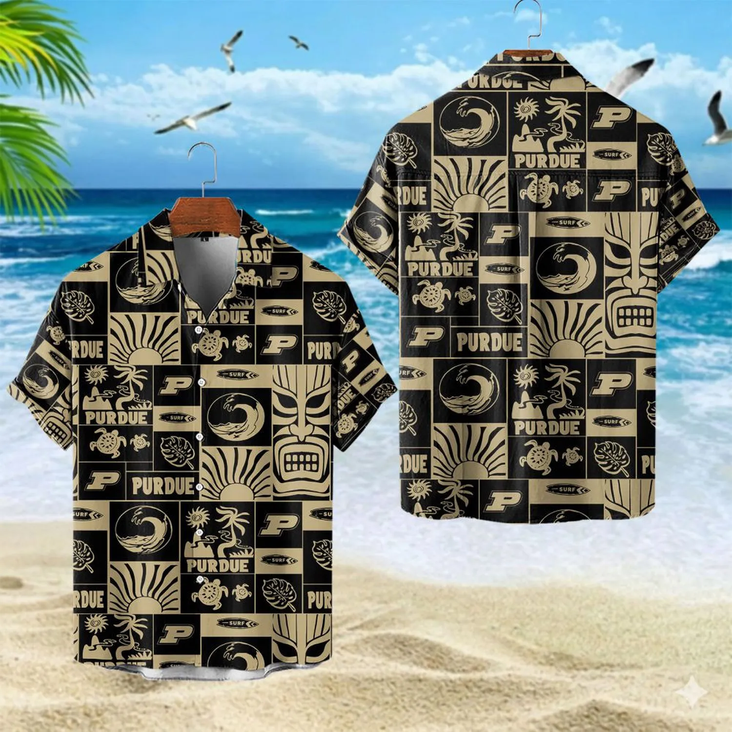 Driven Spirit Hawaiian Shirt, Loyal Fan Button Shirt NCAA13042326579