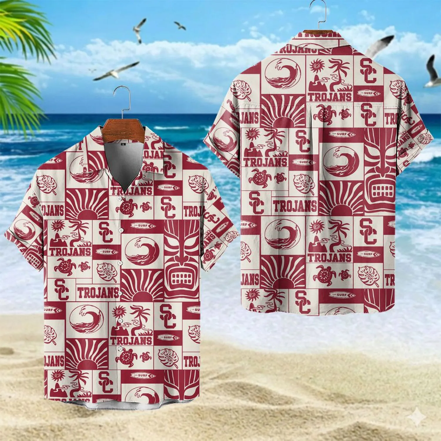 Coliseum Pride Hawaiian Shirt, Victory Spirit Button Shirt NCAA13042326583