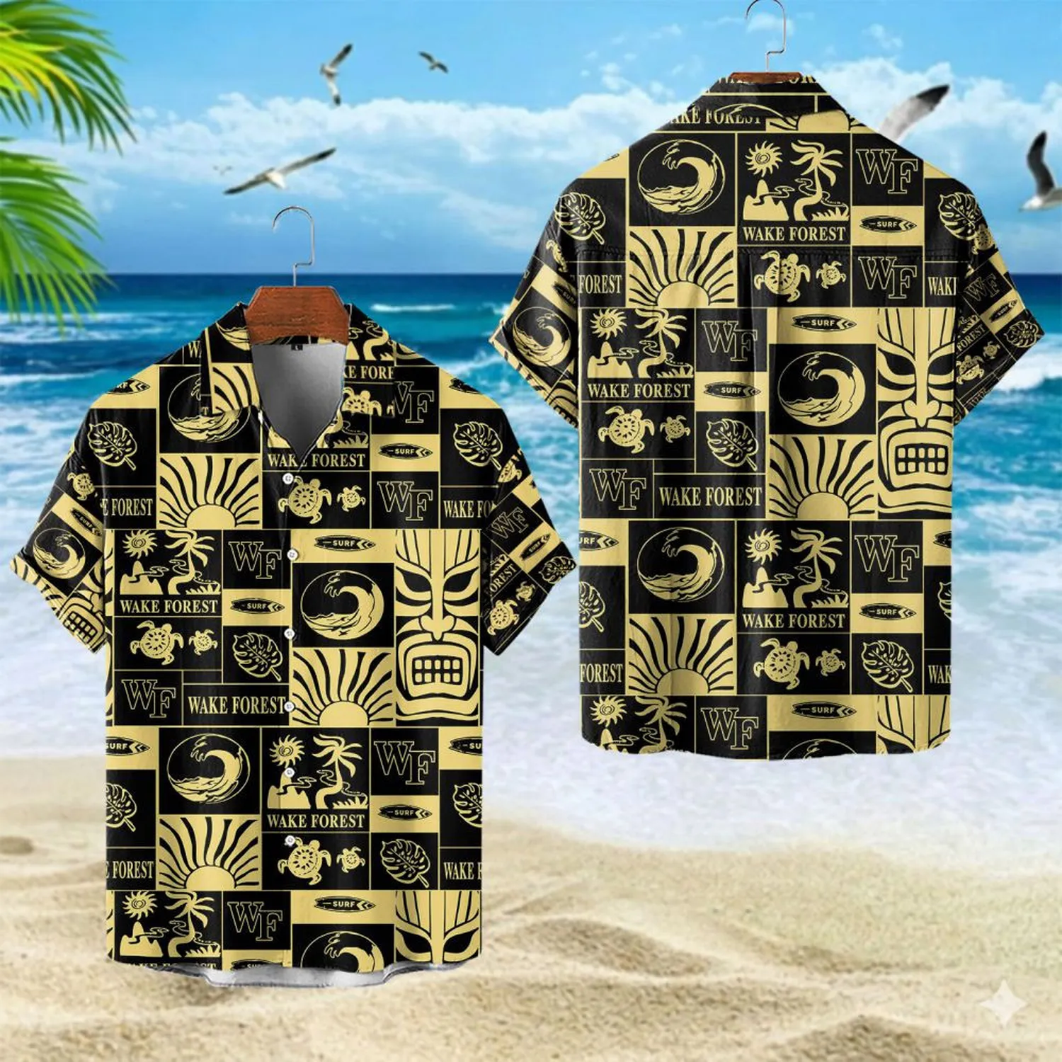 Ember Shadows Hawaiian Shirt, Loyal Fan Button Shirt NCAA13042326584